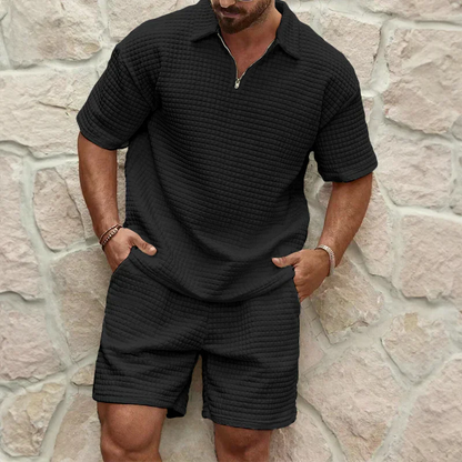 Loose two-piece suit for men