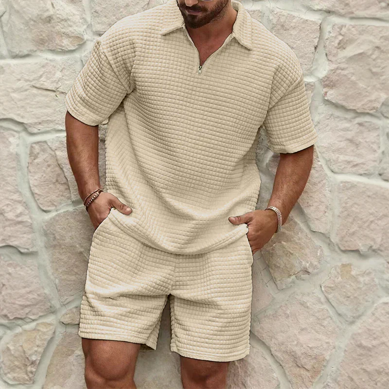 Loose two-piece suit for men